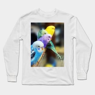 Parakeets Photo Long Sleeve T-Shirt